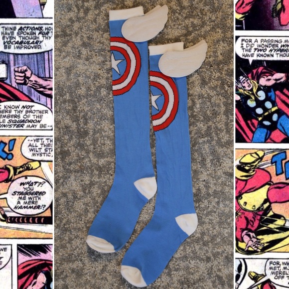 Marvel Accessories - 🌟 Captain America socks